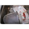 Image 9 : Restaurant clear out- Metal and plastic inserts/lid, assorted strainers,  commercial labels, etc