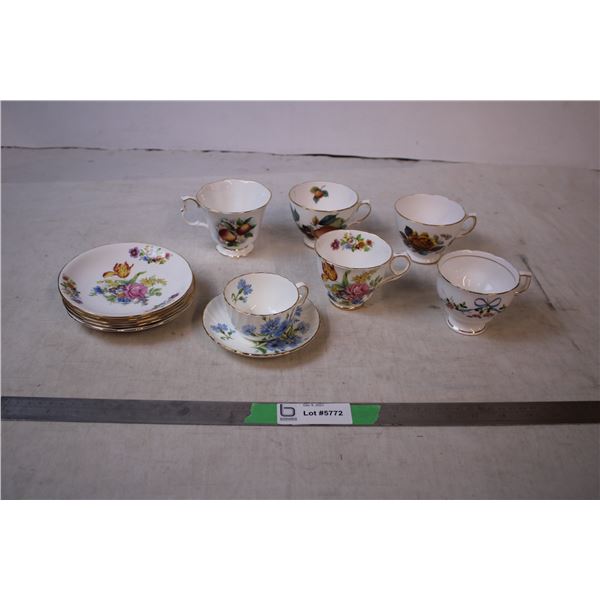 Tea Cups and saucers