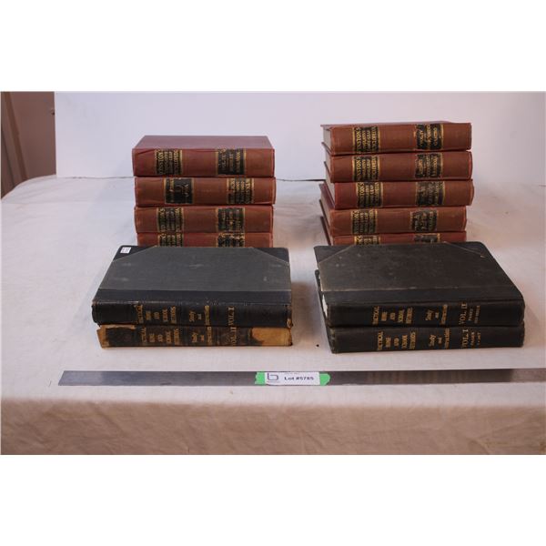 2 sets of Encyclopedia Type books