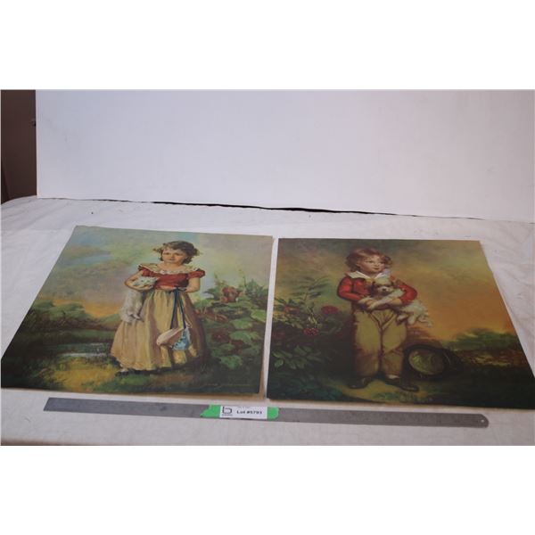 Jane Freeman Boy&Girl prints