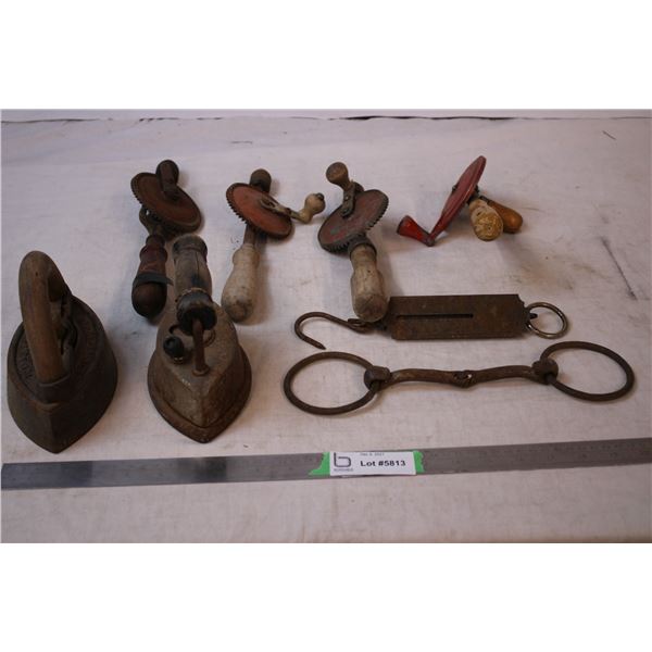 Sad Iron,fish scale Misc items