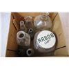 Image 1 : Glass Jugs, nabob jar, bottles