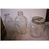 Image 2 : Glass Jugs, nabob jar, bottles