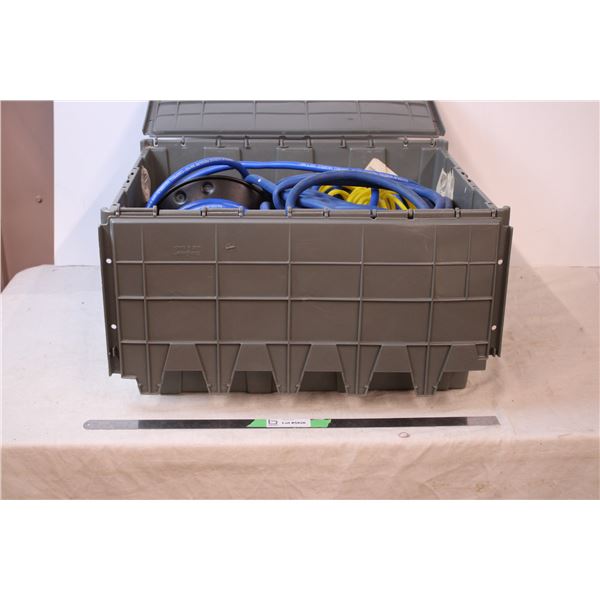 *300 PSI air hose,with grey tote