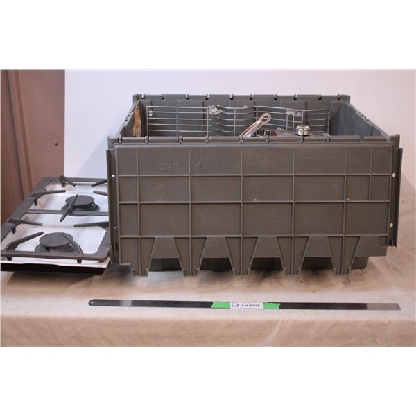 *Grey tote with Kitchen items