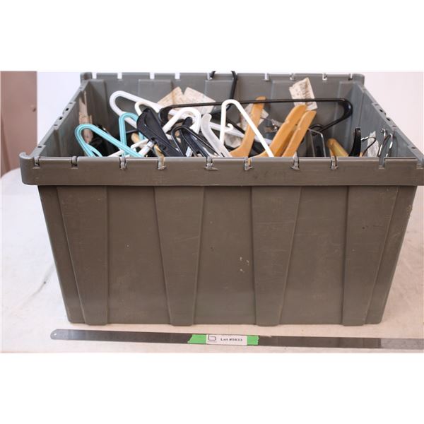 *Grey Tote with Hangers