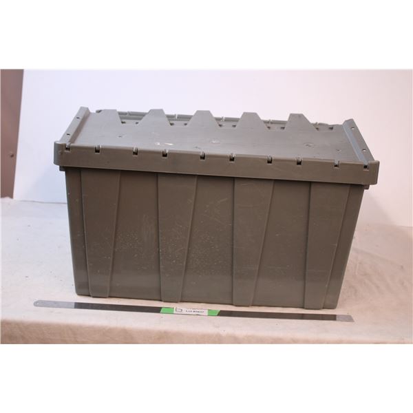 *Grey Tote with various hangers