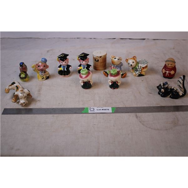 Salt and pepper shakers