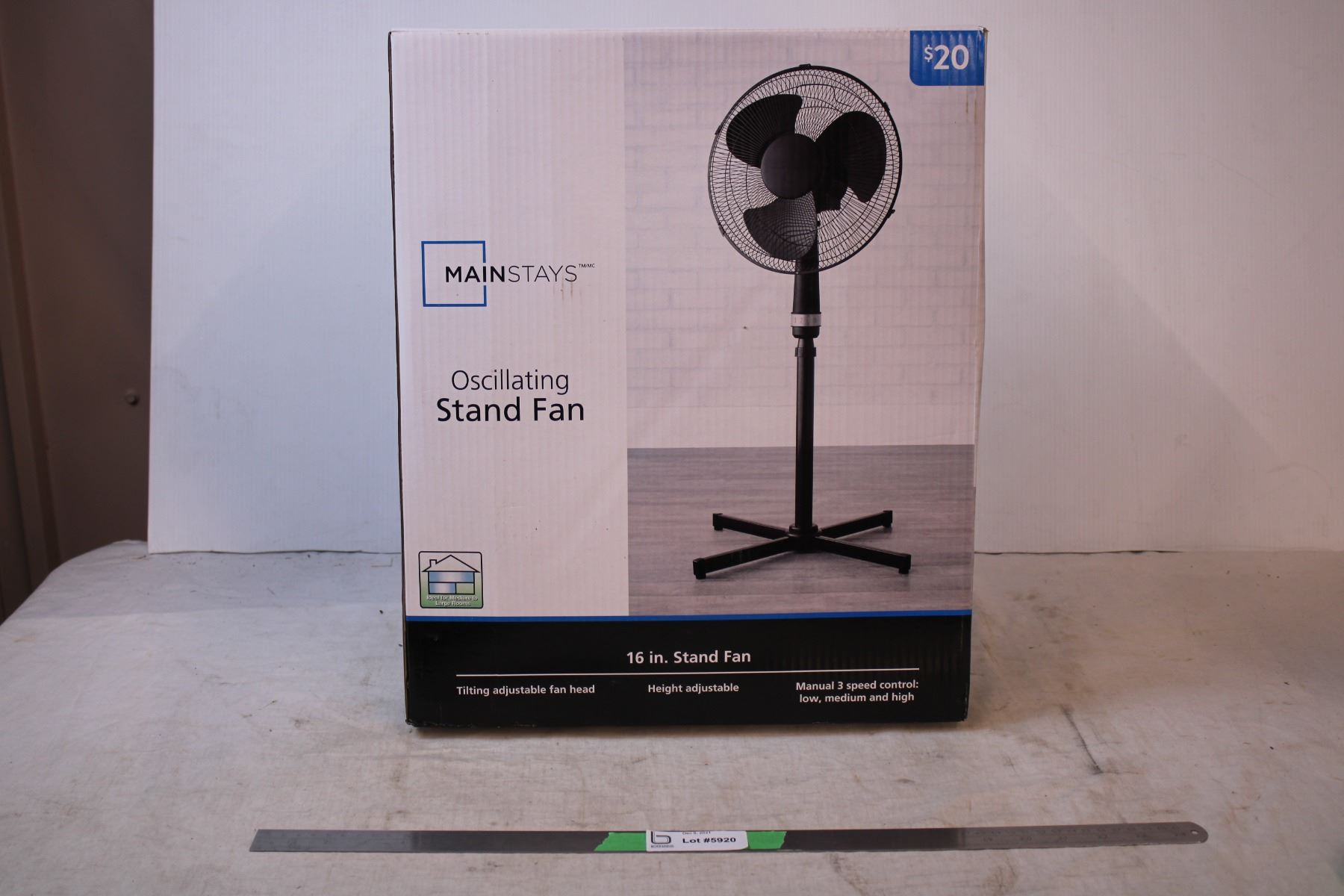Mainstays Oscillating Stand Fan