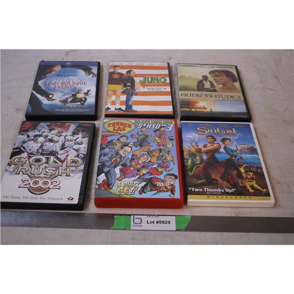 Various DVD’s