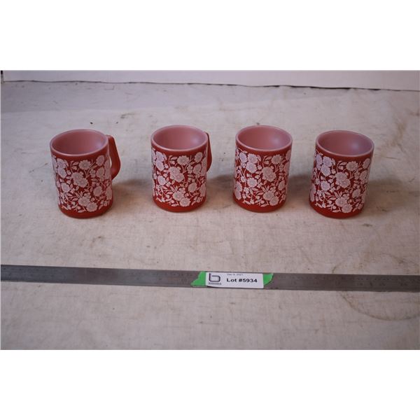 Federal Glass Cup set