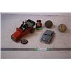 Image 1 : Tin Buggy (damaged), car,Baseballs,A&W bear