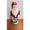 Image 1 : *Vintage Plastic Santa Clause (light up - working) 3.5ft tall - weighted base
