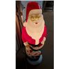 Image 5 : *Vintage Plastic Santa Clause (light up - working) 3.5ft tall - weighted base