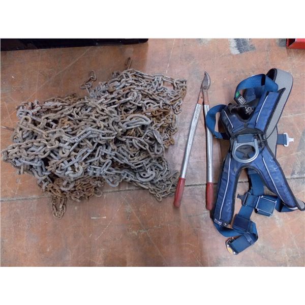 *semi chains, harness, pruning shears