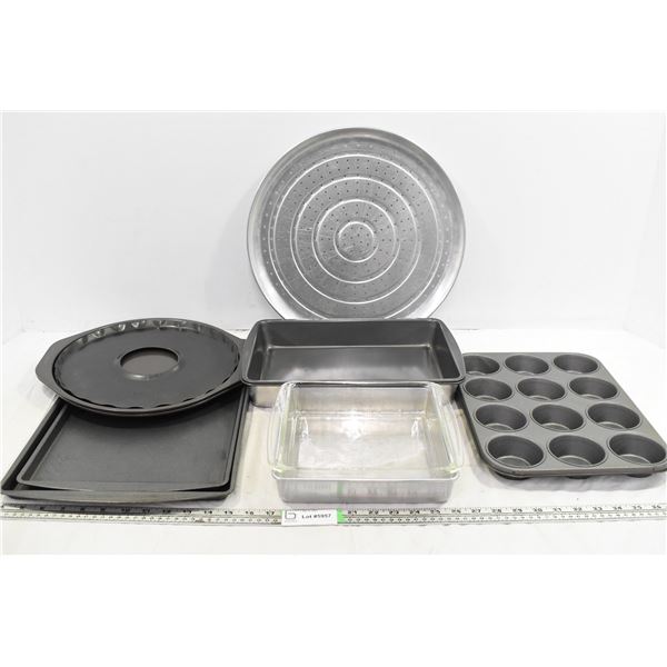 Baking Pans, aluminum pizza pan