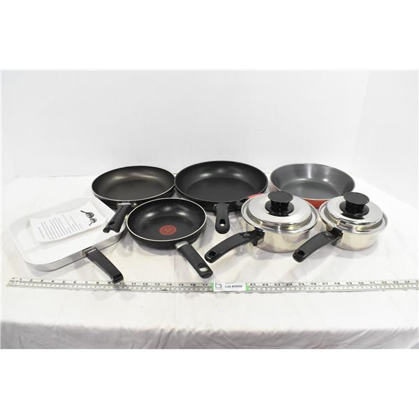 pots and pans - good condition