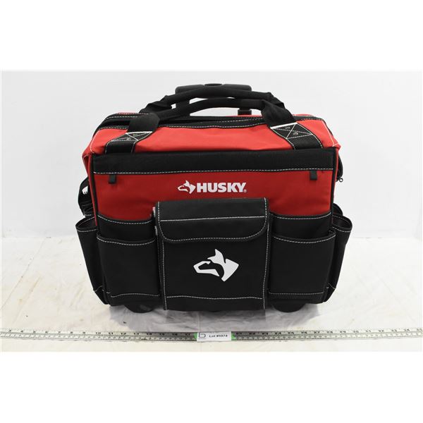 Large Husky portable tool bag - on wheels
