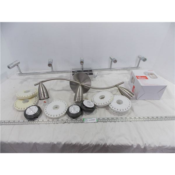 *various lighting and wall lantern light