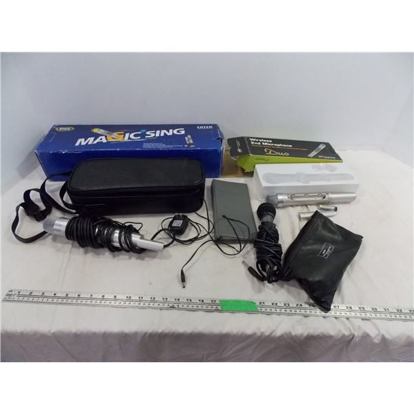 (3) Karaokee Microphones