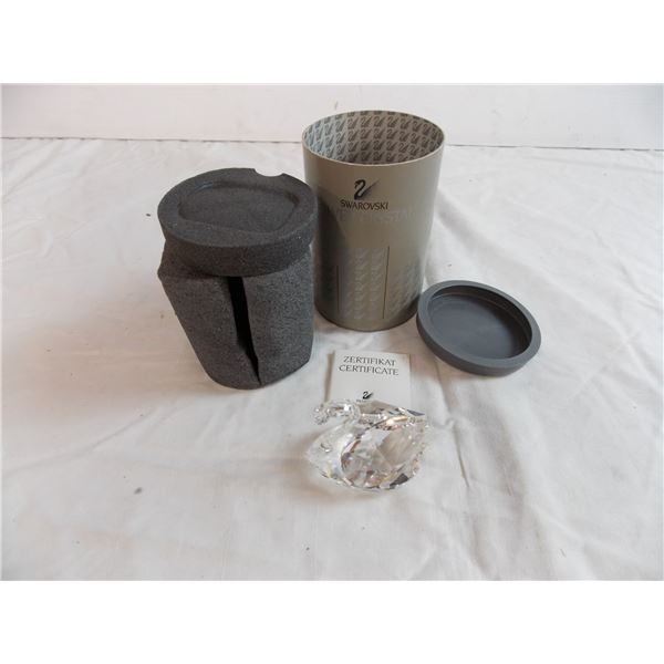 Swarovski Silver Crystal Swan (see description)