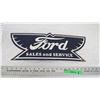 Image 1 : Ford Sales & Service Porcelain sign - 9"x23.5"
