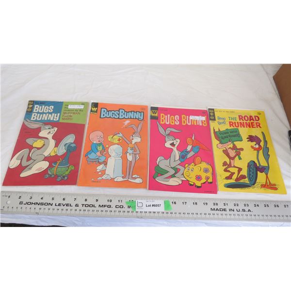 Vintage Bugs Bunny + RoadRunner comics