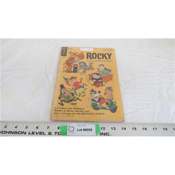 1964 Gold Key - Rocky and his Fiendish Friends Comics