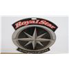 Image 1 : Royal Star Metal Sign - 40"x38"