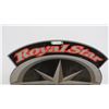 Image 2 : Royal Star Metal Sign - 40"x38"