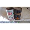Image 1 : Shell Zone antifreeze + Pacific 66 Trop-Artic oil cans