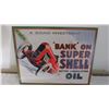 Image 2 : Shell Oil Tin sign - 12.5x16