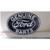 Image 1 : Enamel Double sided Ford Genuine Parts sign - 16.75x24"
