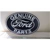 Image 7 : Enamel Double sided Ford Genuine Parts sign - 16.75x24"