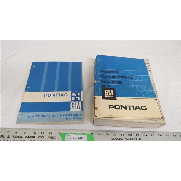 1958-69 pontiac GM parts catalogues (2)