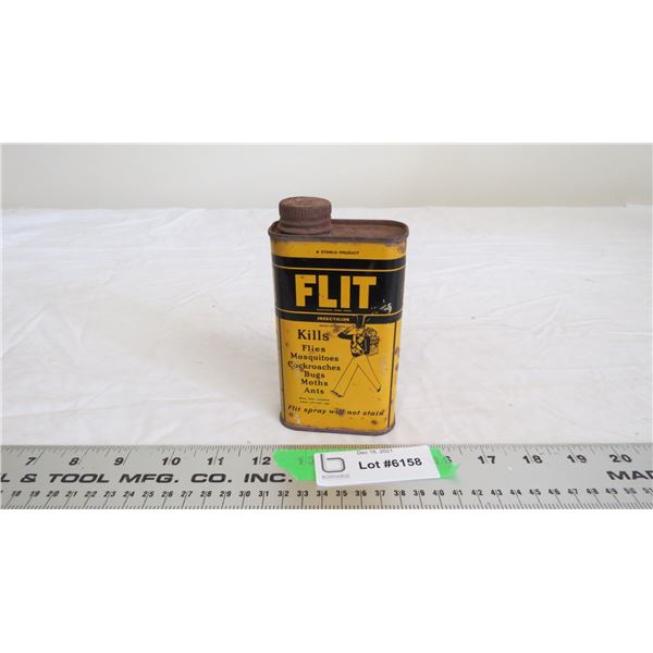 FLIT insecticide tin - 8oz