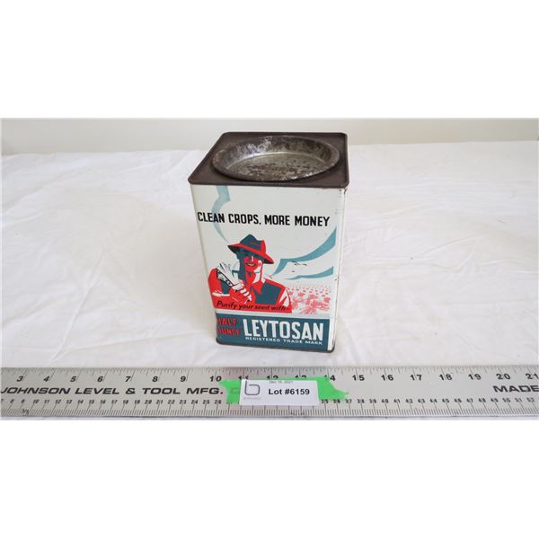 Leytosan seed purifier tin with contents