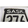 Image 4 : Sask 376 aluminum sign - 17.75"x23.75"