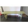 Image 1 : vintage wooden bench - 53" long