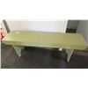Image 4 : vintage wooden bench - 53" long