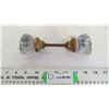 Image 1 : vintage glass door knobs