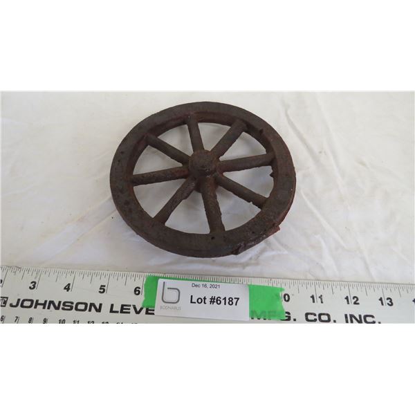 cast iron (wheel?)