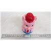 Image 2 : reliable piggy bank (plastic) - 11.5" high