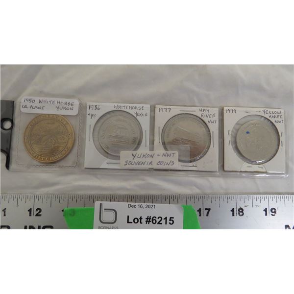 yukon NWT souvenir coins