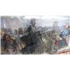 Image 3 : Lord of the Rings Return of the King black gate of mordor figures (NIB)