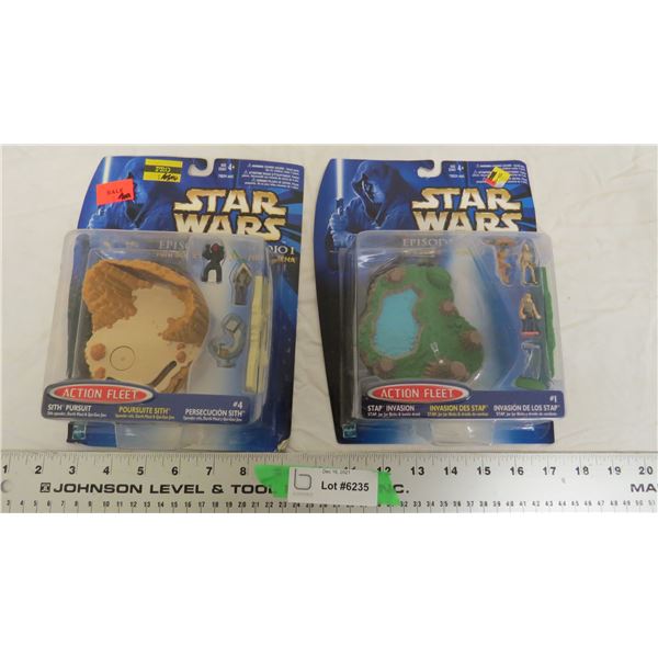 (2) Star Wars Episode 1 playsets (NIB)