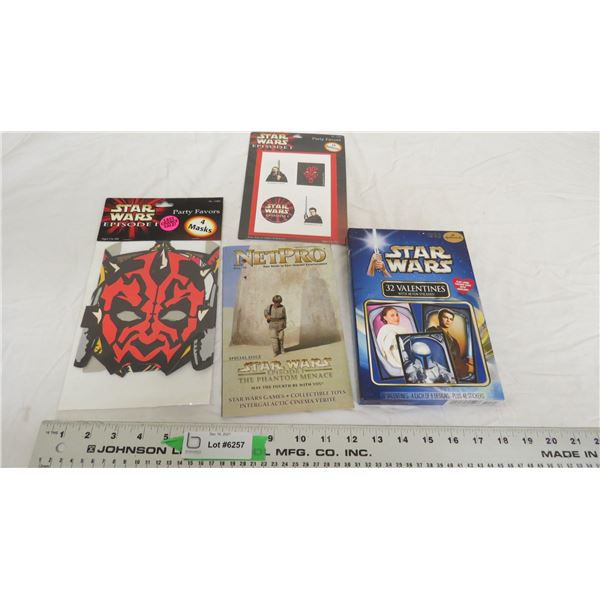 Star Wars masks, tattoos, valentires, misc