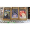 Image 2 : Star Wars trilogy VHS tapes, walkt disney record casettes + book