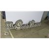 Image 1 : The Gasthaus light up sign - 87" long, 20.5" tall (made of tin, wood + plastic?)