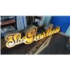 Image 2 : The Gasthaus light up sign - 87" long, 20.5" tall (made of tin, wood + plastic?)